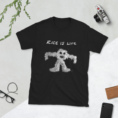 Rice is Life - Short-Sleeve Unisex T-Shirt